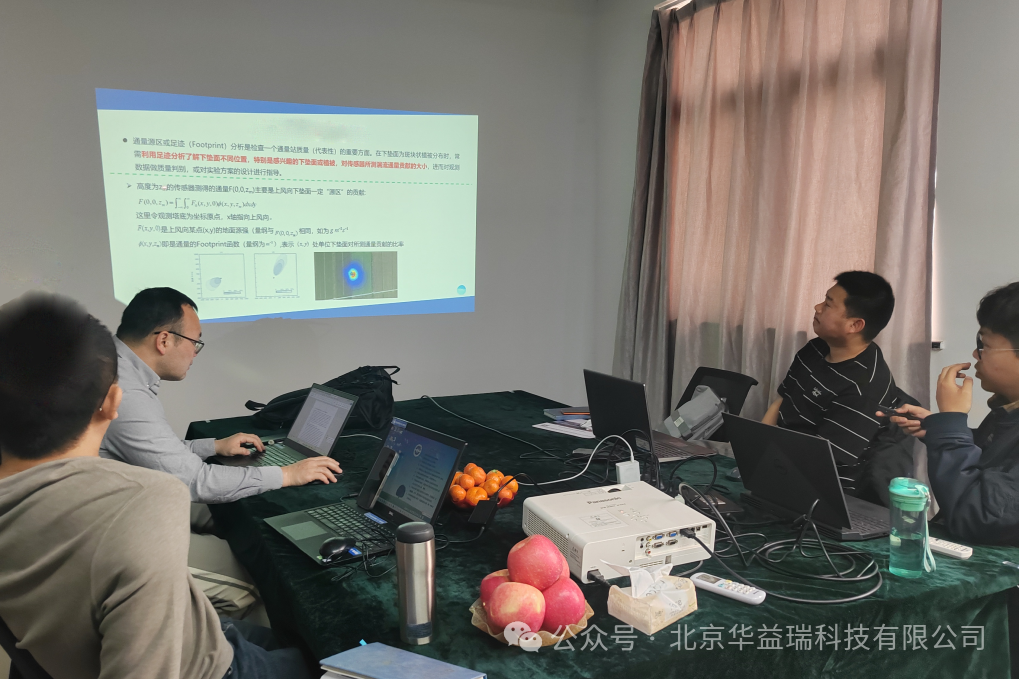 华益瑞携手中国地质调查局烟台分中心等单位开展生态气象监测技术交流